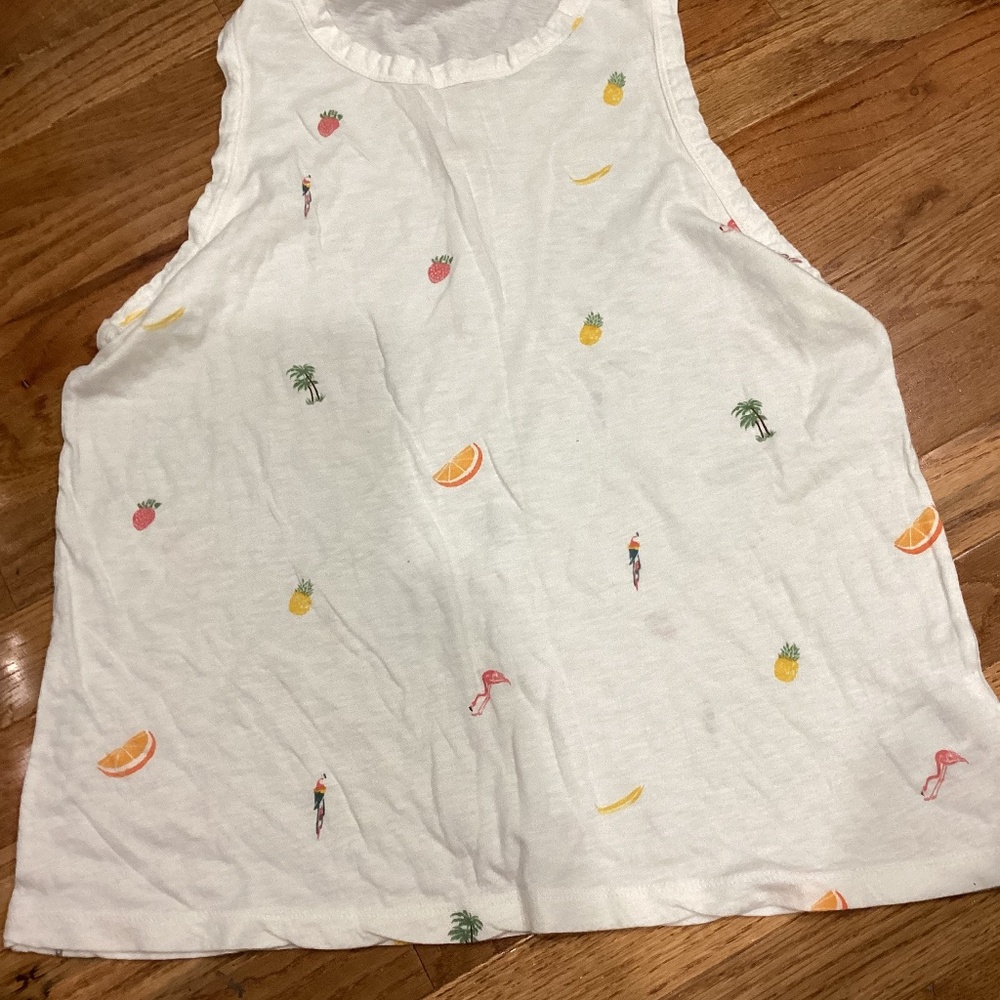 Lucky Brand Tropical Tank Top
